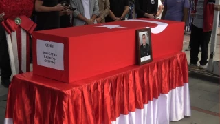 Şehit Uzman Çavuş Onur Çapan, Isparta'da son yolculuğuna uğurlandı