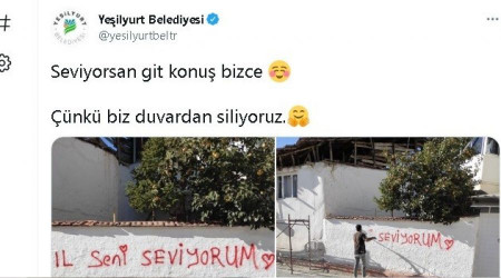 'Seviyorsan git konuş'