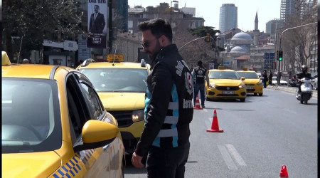 ili'de ticari taksi denetimi