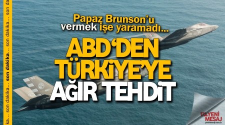 Son dakika... ABD'den Türkiye'ye ağır tehdit