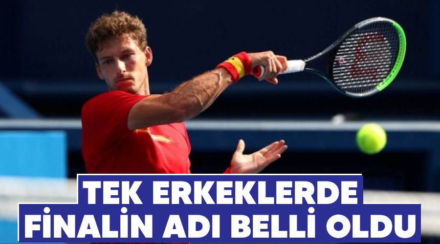 Tek erkeklerde finalin ad� belli oldu