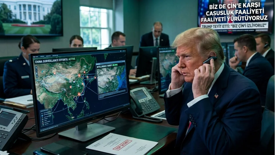 Trump: 'Biz de �in'e kar�� casusluk faaliyeti y�r�t�yoruz'