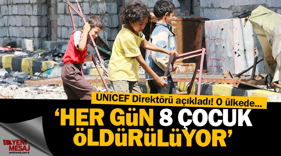 Yemen'de vah�et! Her g�n 8 �ocuk �ld�r�l�yor