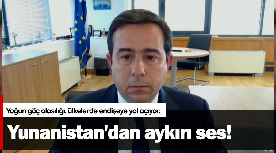 Yunanistan'dan aykırı ses!