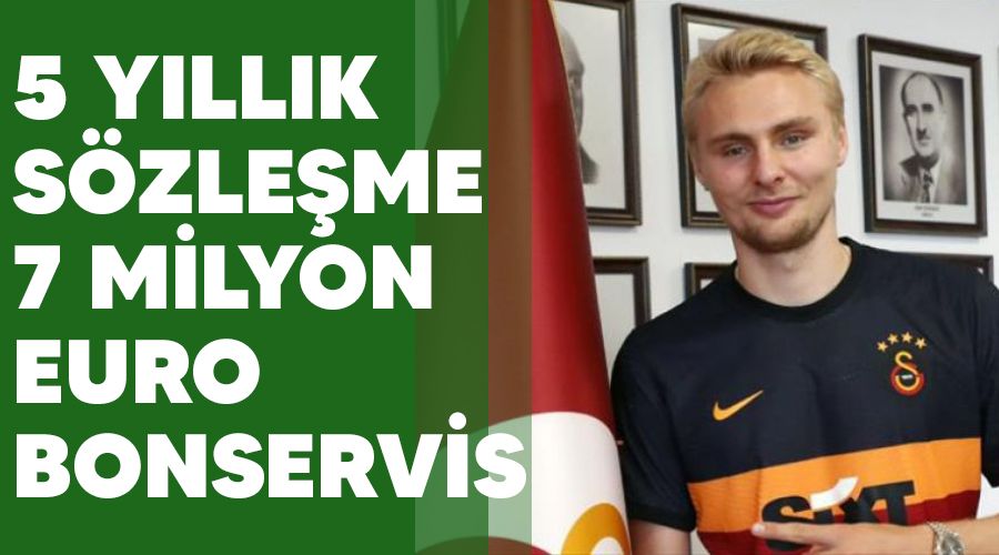 5 yıllık sözleşme, 7 milyon Euro bonservis
