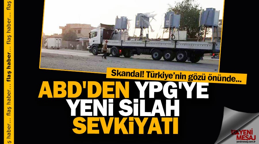 ABD'den YPG'ye yeni silah sevkiyat�