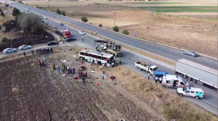 Amasya'daki kazada yolcu otobüsünün şoförü tutuklandı