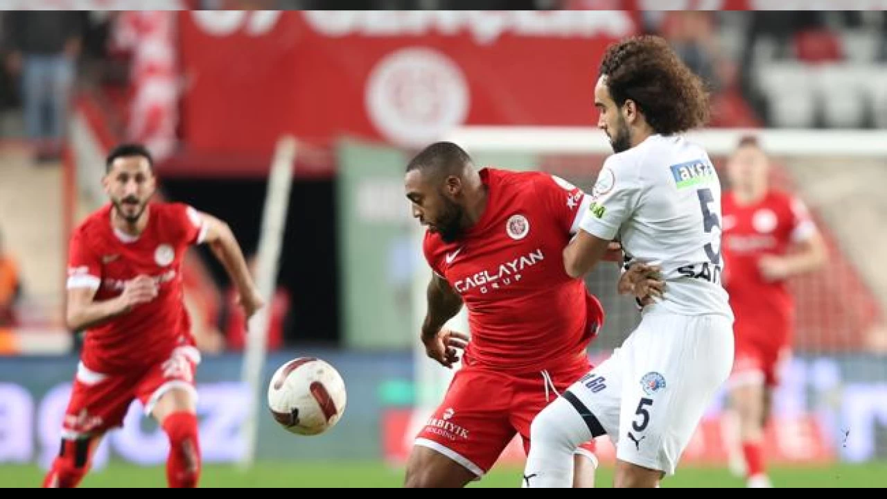 Antalya'da gol sesi ��kmad� 