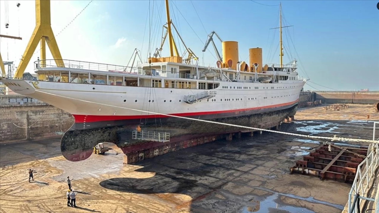 Atatrk'n yat Savarona deniz eitimlerinde kullanlacak