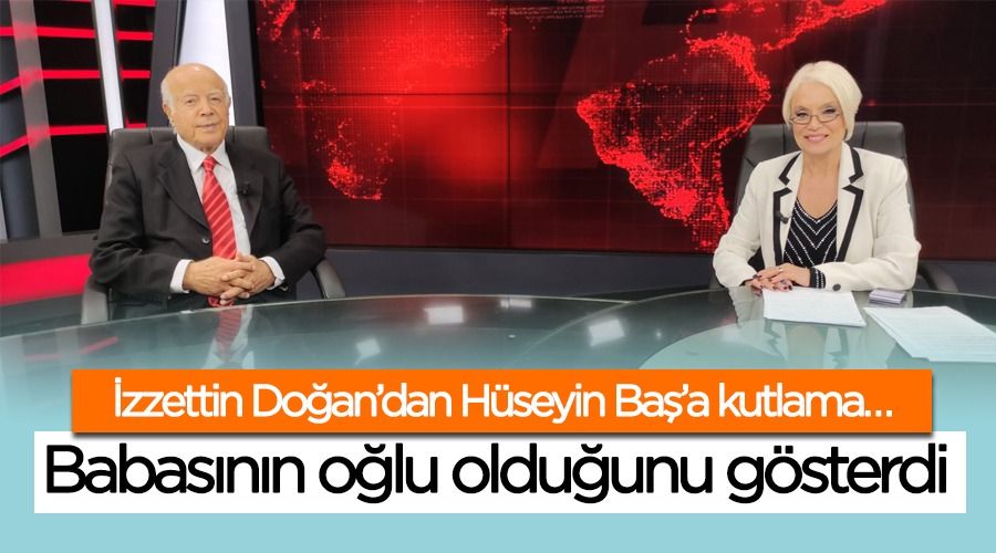 Babasının oğlu olduğunu gösterdi