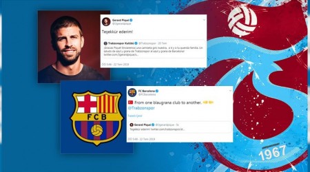 Barcelona'dan Trabzon'a teşekkür