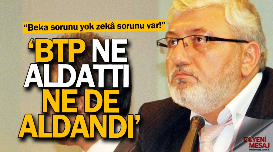 Beka sorunu yok zek� sorunu var!