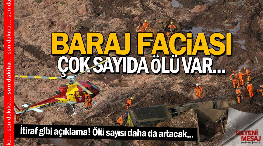 Brezilya'da baraj facias