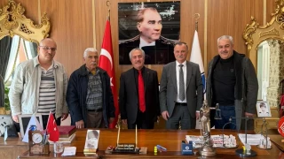 BTP heyetinden Yunusemre Belediye Ba�kan� Semih Balaban�a ziyaret