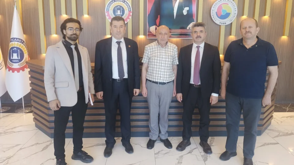 BTP'den K�r�kkale Ticaret Borsas��na �st d�zey ziyaret
