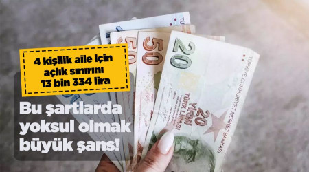 Bu artlarda yoksul olmak byk ans!