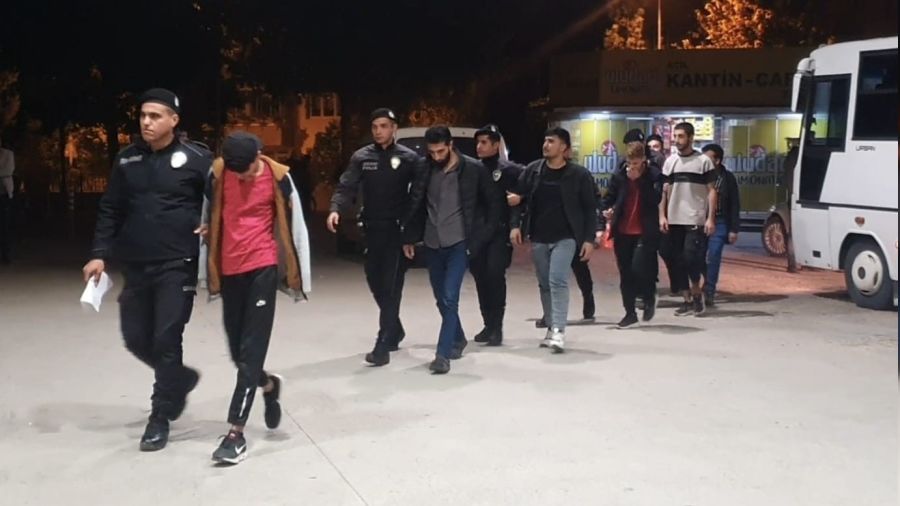 Bursa'da afak operasyonunda 50 kaak gmen yakaland