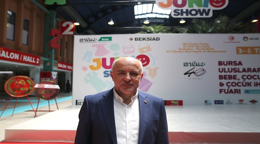 Bursa'da  Uluslararas� nitelikteki "�ocuk  Fuar� Junioshow" a��ld�.