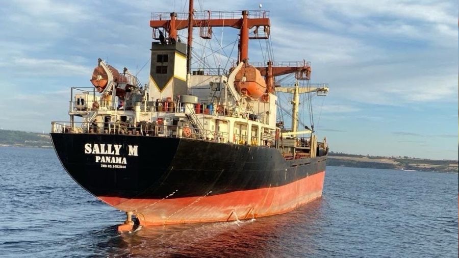 Çanakkale Boğazı'nda kuru yük gemisi arıza yaptı