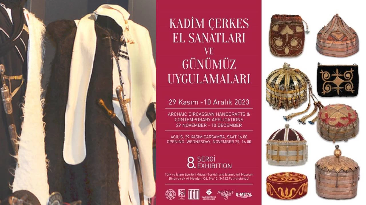 Çerkeslerin binlerce yıllık el sanatları bu sergide