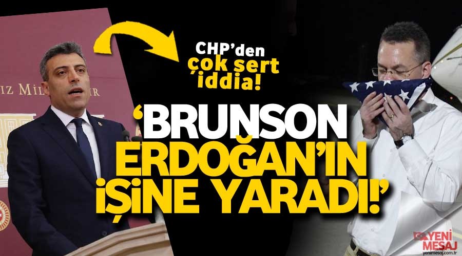 CHP: Brunson karşılıksız gitti