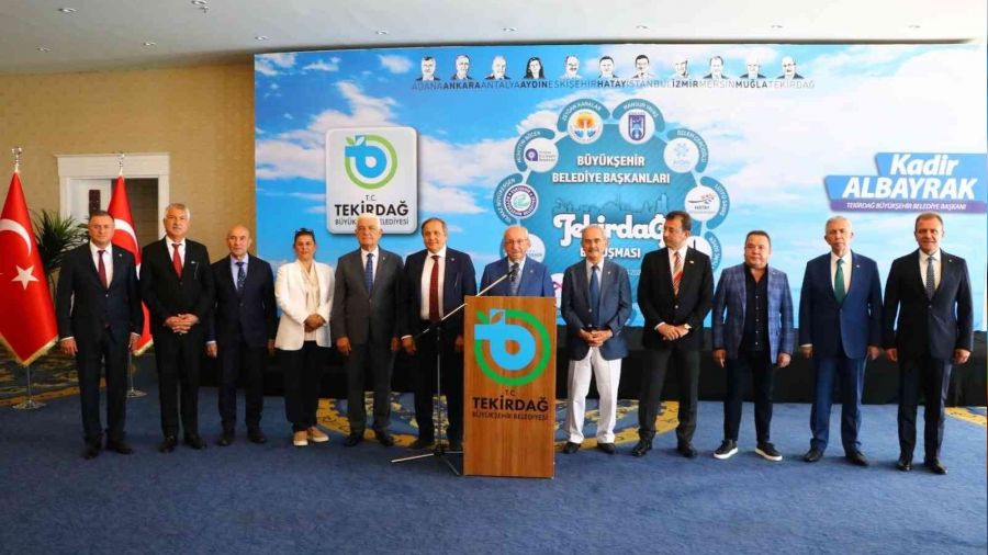 CHP'li Büyükşehir Belediye Başkanları Tekirdağ buluştu