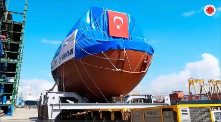 Denizaltı'nın son teslimatı yapıldı