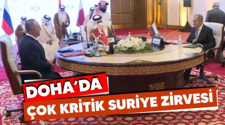 Doha'da çok kritik Suriye zirvesi, 3 ülke mutabakata vardı