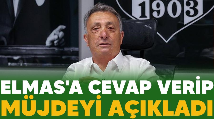 Elmas'a cevap verip, m�jdeyi a��klad�