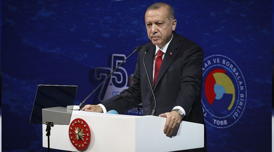 Erdo�an'dan �ok �arp�c� bor� ve rezerv a��klamas�