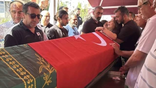 Eski milli güreşçi Hüseyin İldem, son yolculuğa uğurlandı