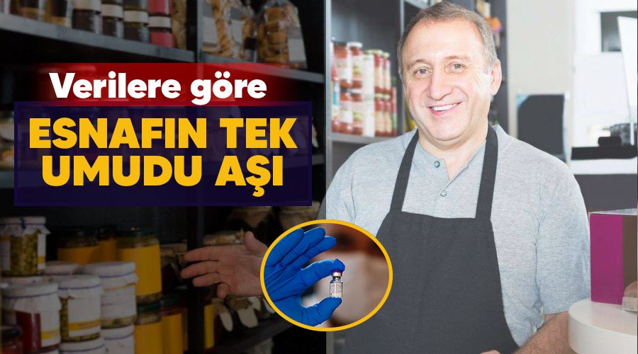 Esnaf�n tek umudu a�� 