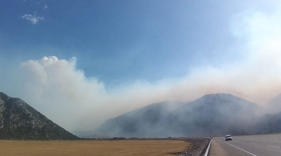 Eynif Ovas�'nda dumanlar yeniden y�kseldi