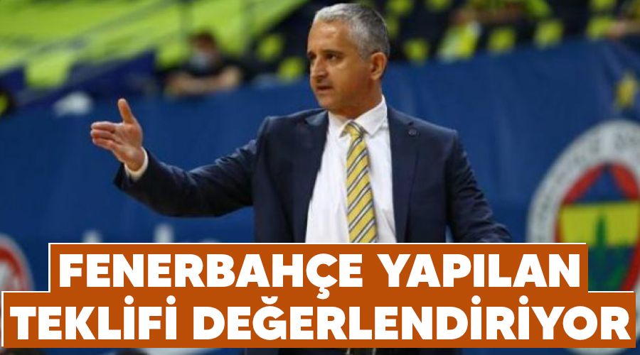 Fenerbahçe yapılan teklifi değerlendiriyor