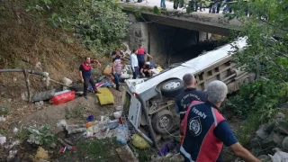 Fındık hasadı dönüşü facia: 1 ölü, 25 yaralı