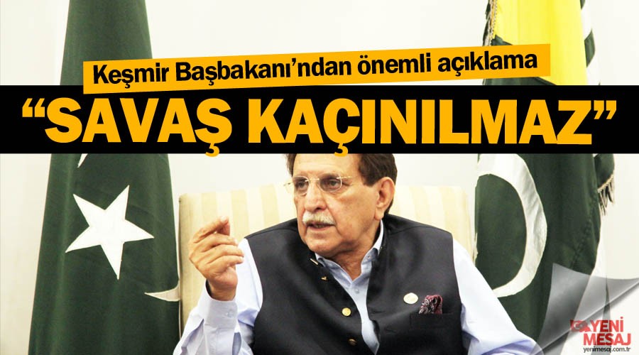 Flaş açıklama! Keşmir'de savaş kaçınılmaz