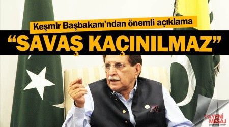 Flaş açıklama! Keşmir'de savaş kaçınılmaz