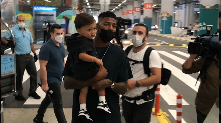 Galatasaray'�n yeni transferi �stanbul'da