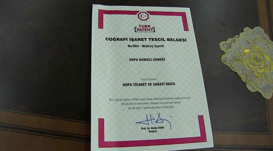 Hamsili ekmek artık tescilli