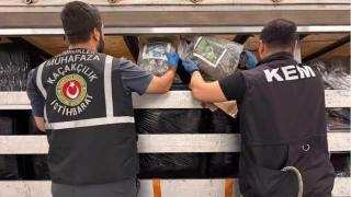Hamzabeyli'de 287 kilo 910 gram esrar ele ge�irildi