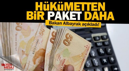 Hükümetten bir paket daha