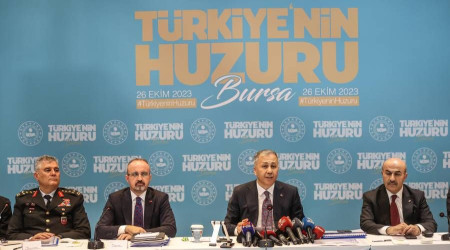 İçişleri Bakanı Yerlikaya, Bursa'nın son 120 günlük operasyon bilançosunu açıkladı