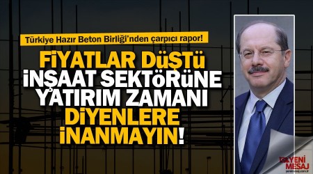İnşaat sektörü 10 aydır zorda