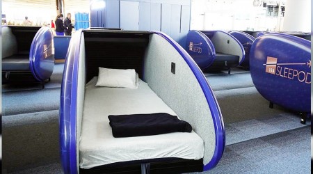İstanbul Havalimanı'nda 9 Euro'ya uyku kabini