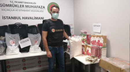 İstanbul Havalimanı'nda peş peşe uyuşturucu operasyonları