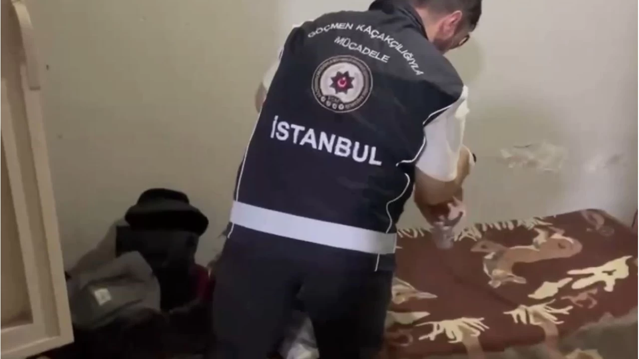 stanbul'da kaak gmen operasyonu: 9'u gmen 21 gzalt