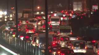 İstanbul'da trafik yoğunluğu yüzde 80'e ulaştı
