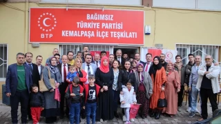 İzmir Kemalpaşa’da BTP coşkusu