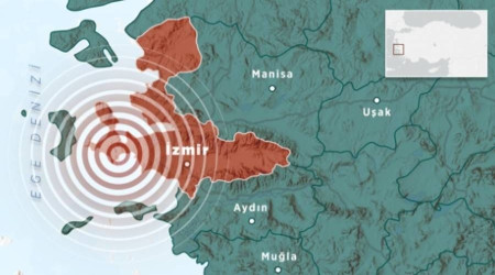 İzmir'de 4,2 büyüklüğünde deprem