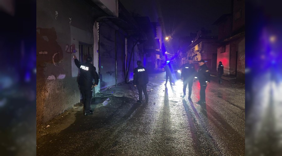 Kahramanmaraş Emniyeti operasyonda